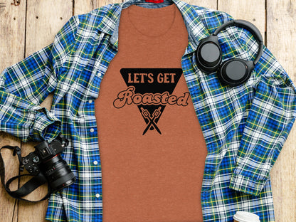 Let's Get Roasted Marshmallow Roasting Sticks T-Shirt T-Shirt - Outdoor & Adventure Collection - Mile Marker 16 Gear by Cloud 16 Clothing Co.