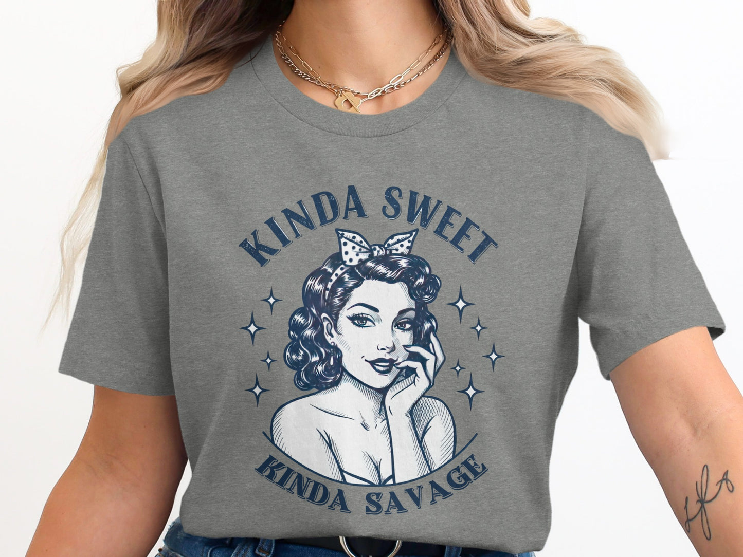 Kinda Sweet Kinda Savage Graphic T-Shirt