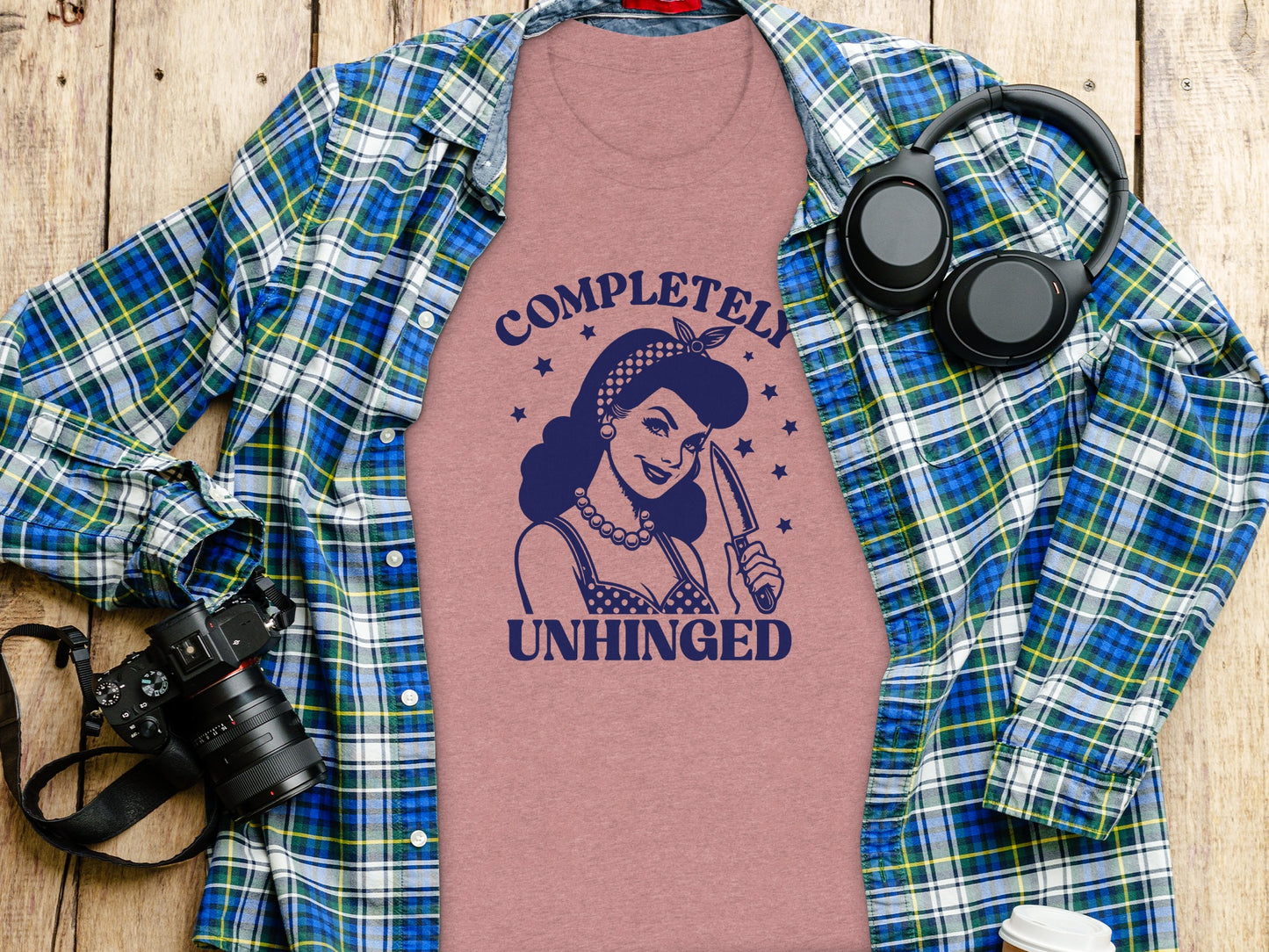 Completely Unhinged Graphic T-Shirt for Unique Fashion
