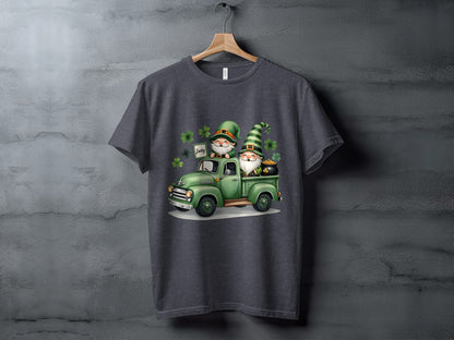 Lucky Gnomes and Green Truck St. Patrick's Day Shirt