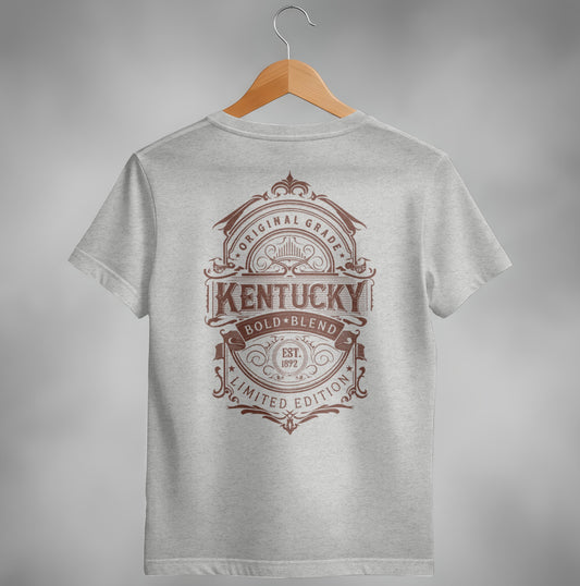 Kentucky Bold Blend Original Grade Limited Edition T-Shirt T-shirt - Scrappy Malone's Bar 100-Proof Humor - Cloud 16 Clothing Co.