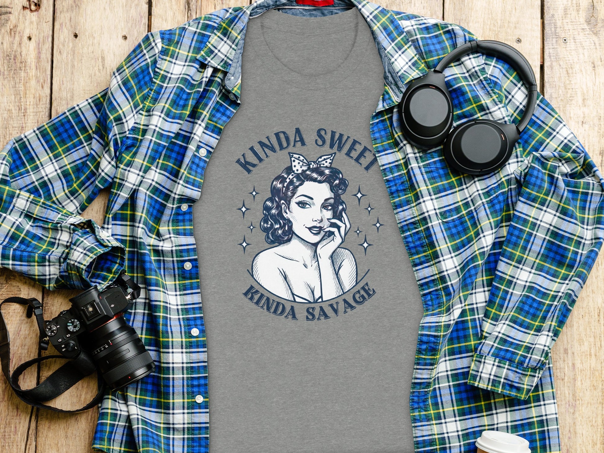Kinda Sweet Kinda Savage Graphic T-Shirt