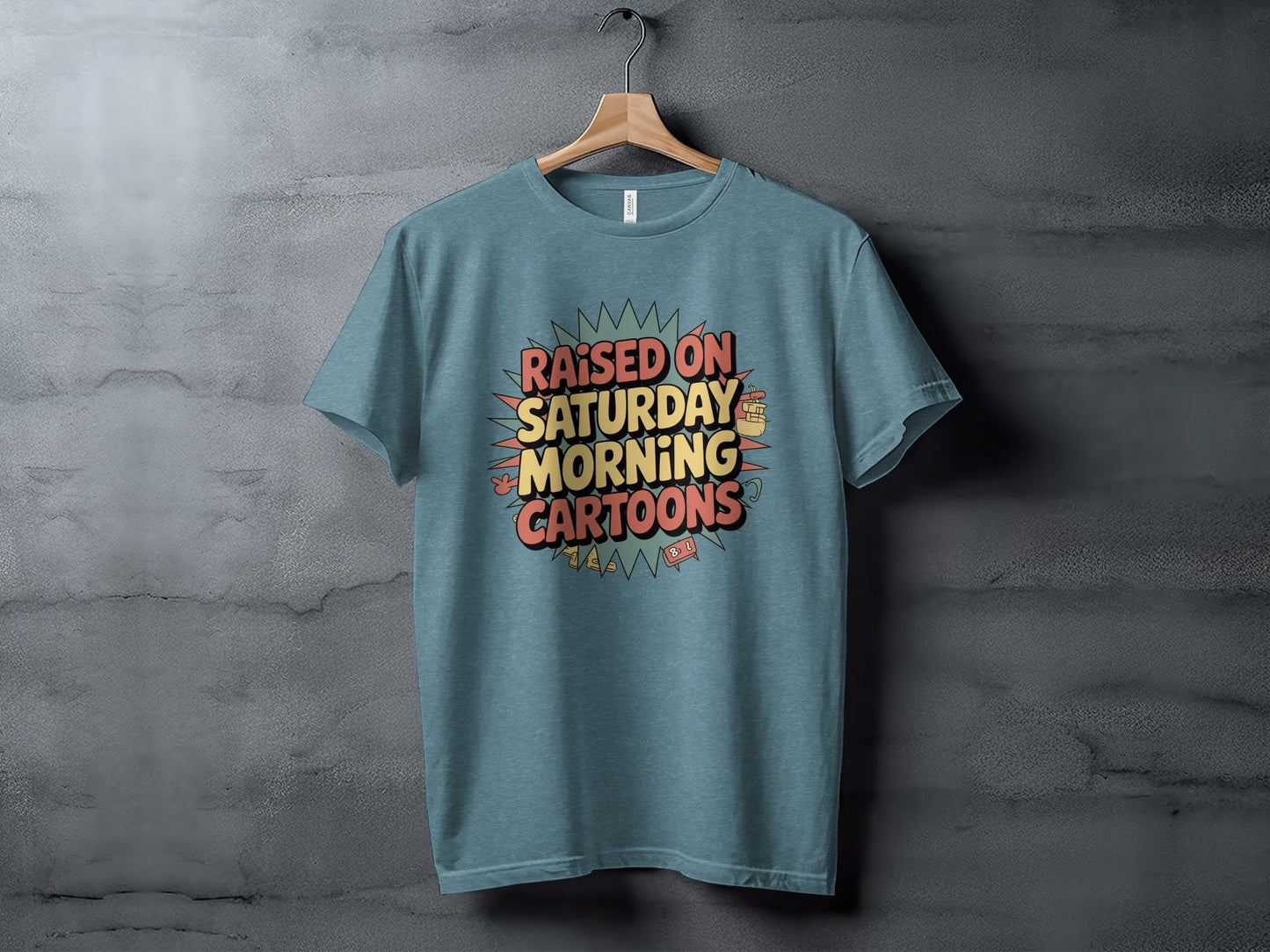 Raised on Saturday Morning Cartoons T-shirt