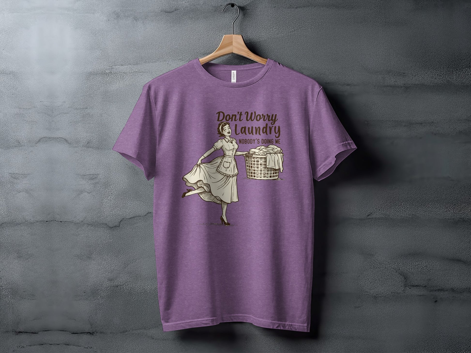 Don't Worry Laundry Nobody's Doing Me Graphic Tee