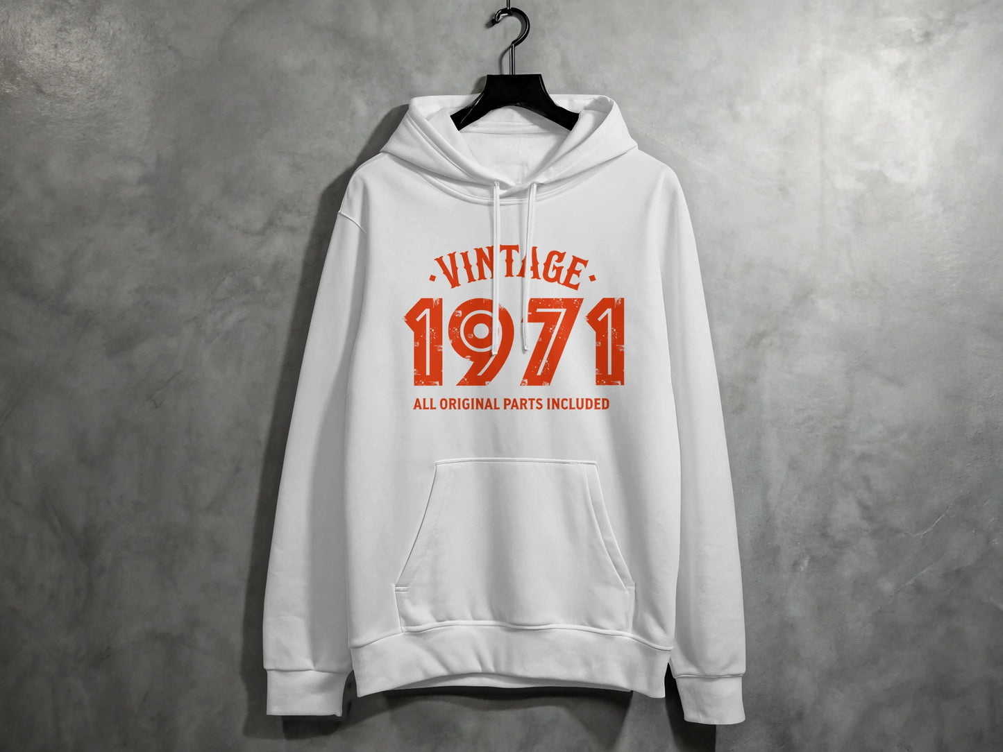 Vintage 1971 All Original Parts Included Hoodie