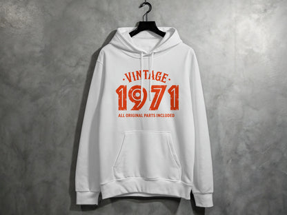 Vintage 1971 All Original Parts Included Hoodie