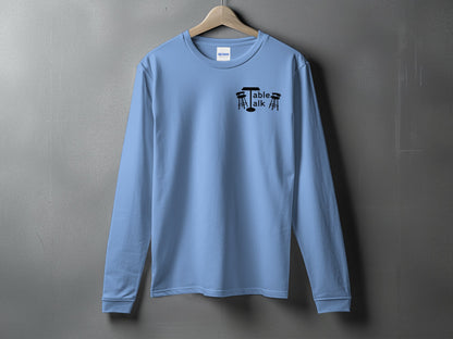 Table Talk Logo Print Long Sleeve Shirt