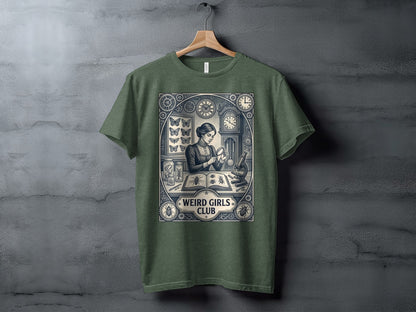 Weird Girls Club: Grand Study T-Shirt - Black Label Series