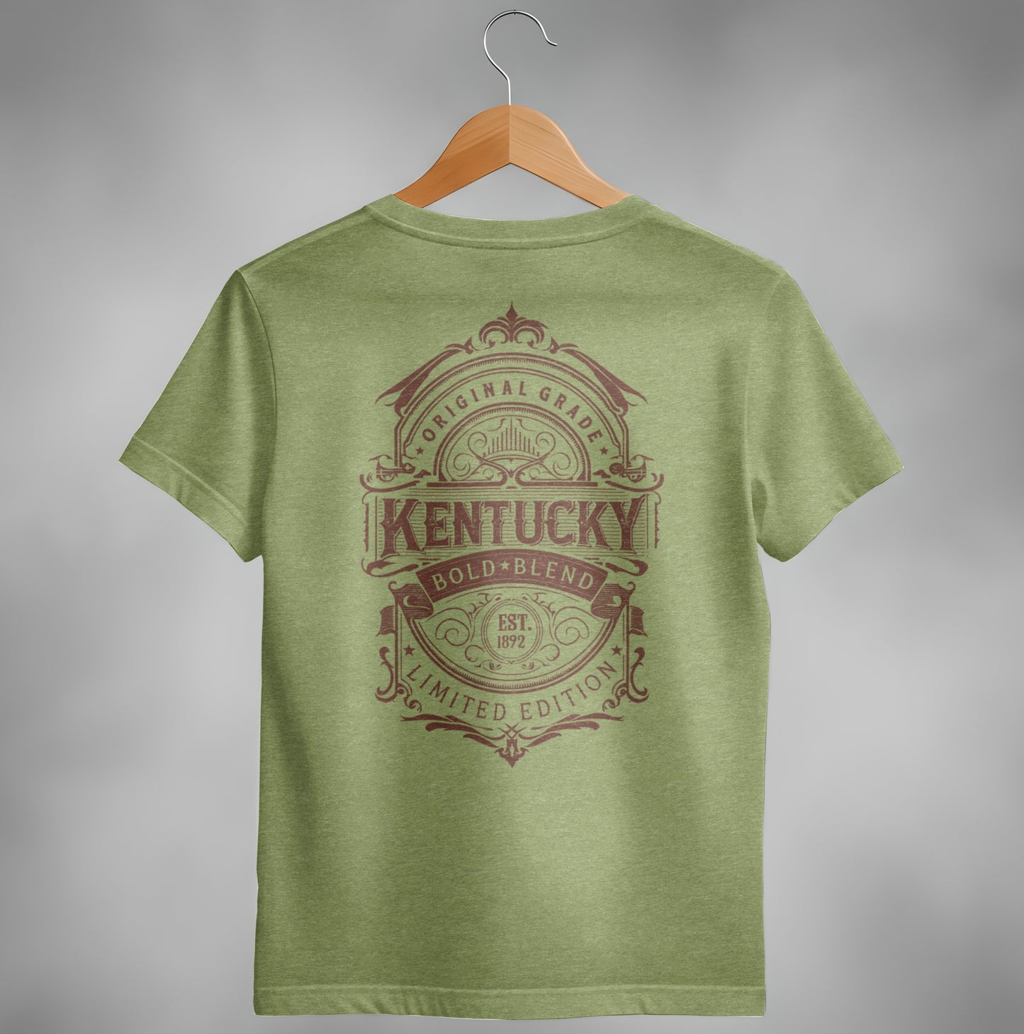 Kentucky Bold Blend Original Grade Limited Edition T-Shirt T-shirt - Scrappy Malone's Bar 100-Proof Humor - Cloud 16 Clothing Co.