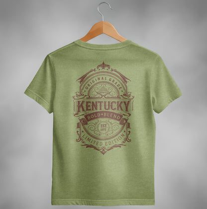 Kentucky Bold Blend Original Grade Limited Edition T-Shirt T-shirt - Scrappy Malone's Bar 100-Proof Humor - Cloud 16 Clothing Co.