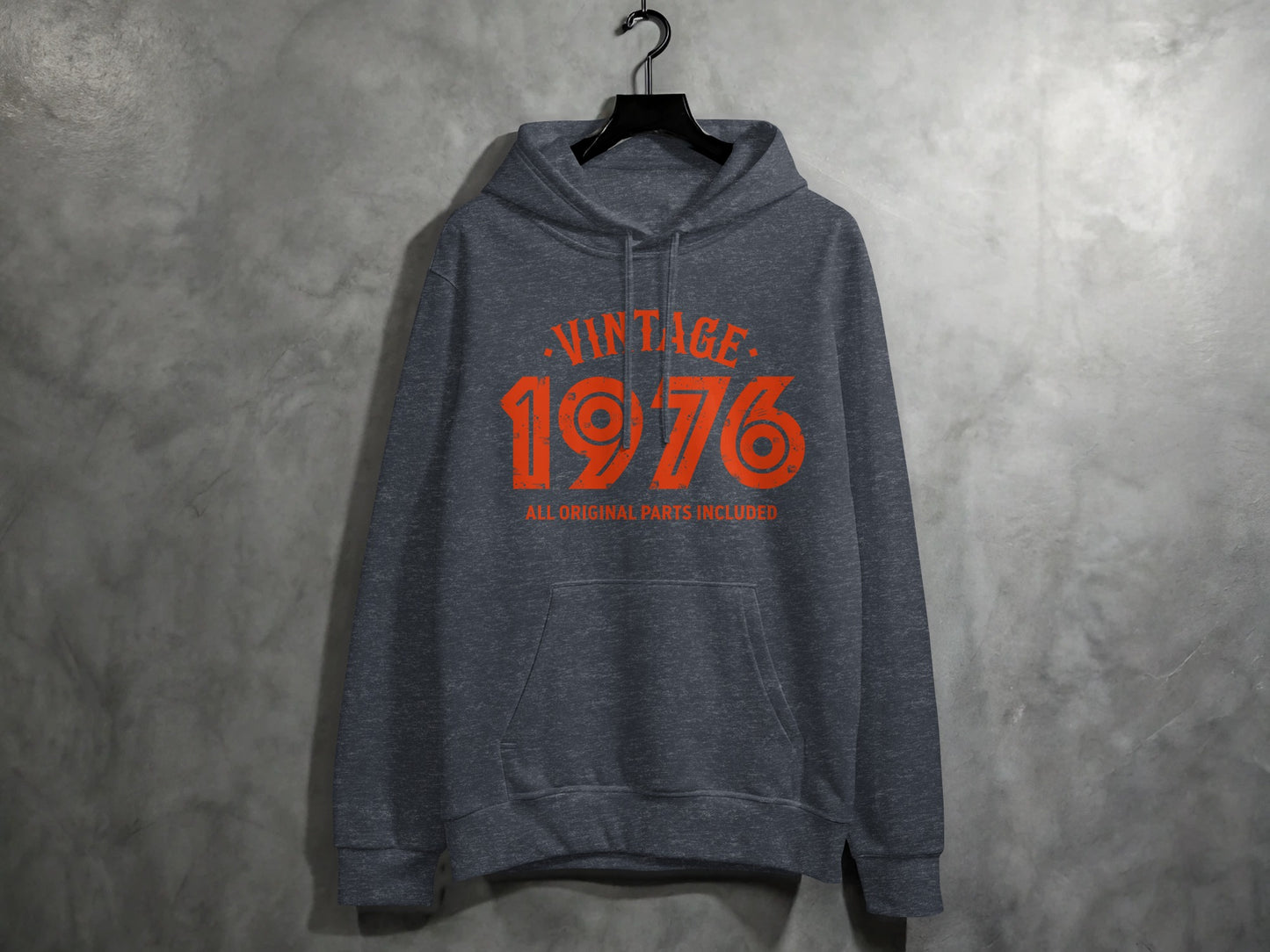 Vintage 1976 Hoodie All Original Parts Included hooded sweatshirt