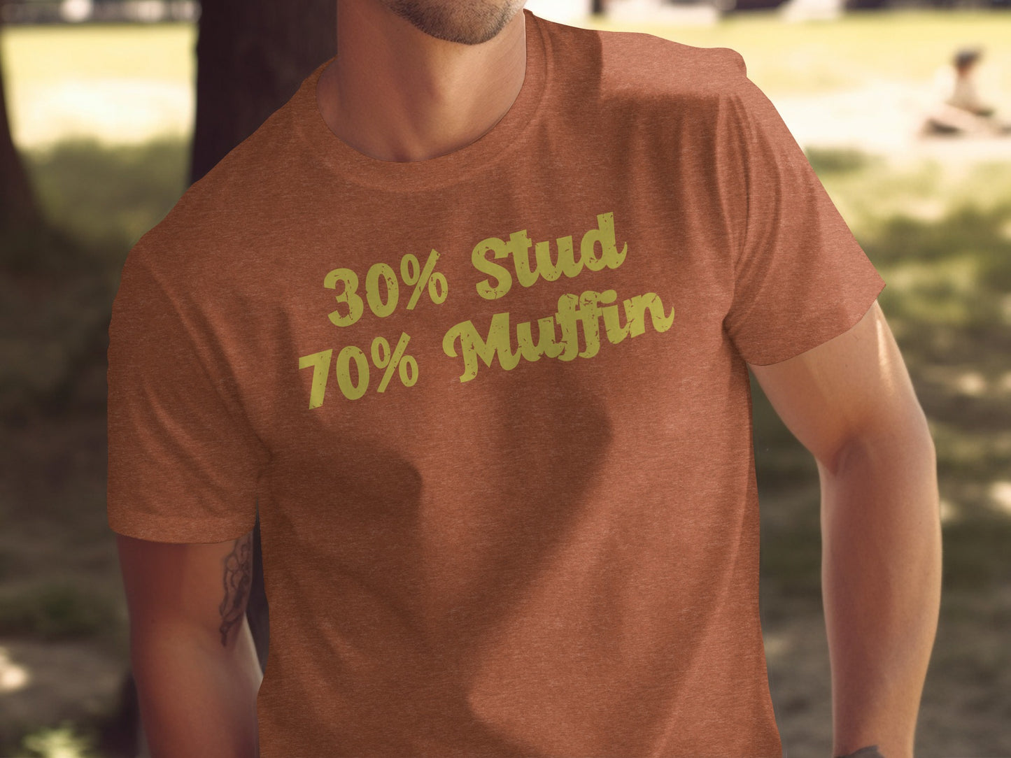 30% Stud 70% Muffin Graphic T-Shirt