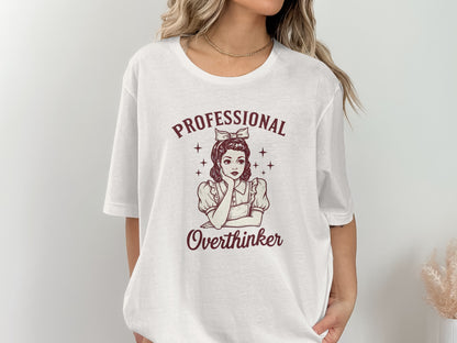 Professional Overthinker Graphic Shirt Fashion