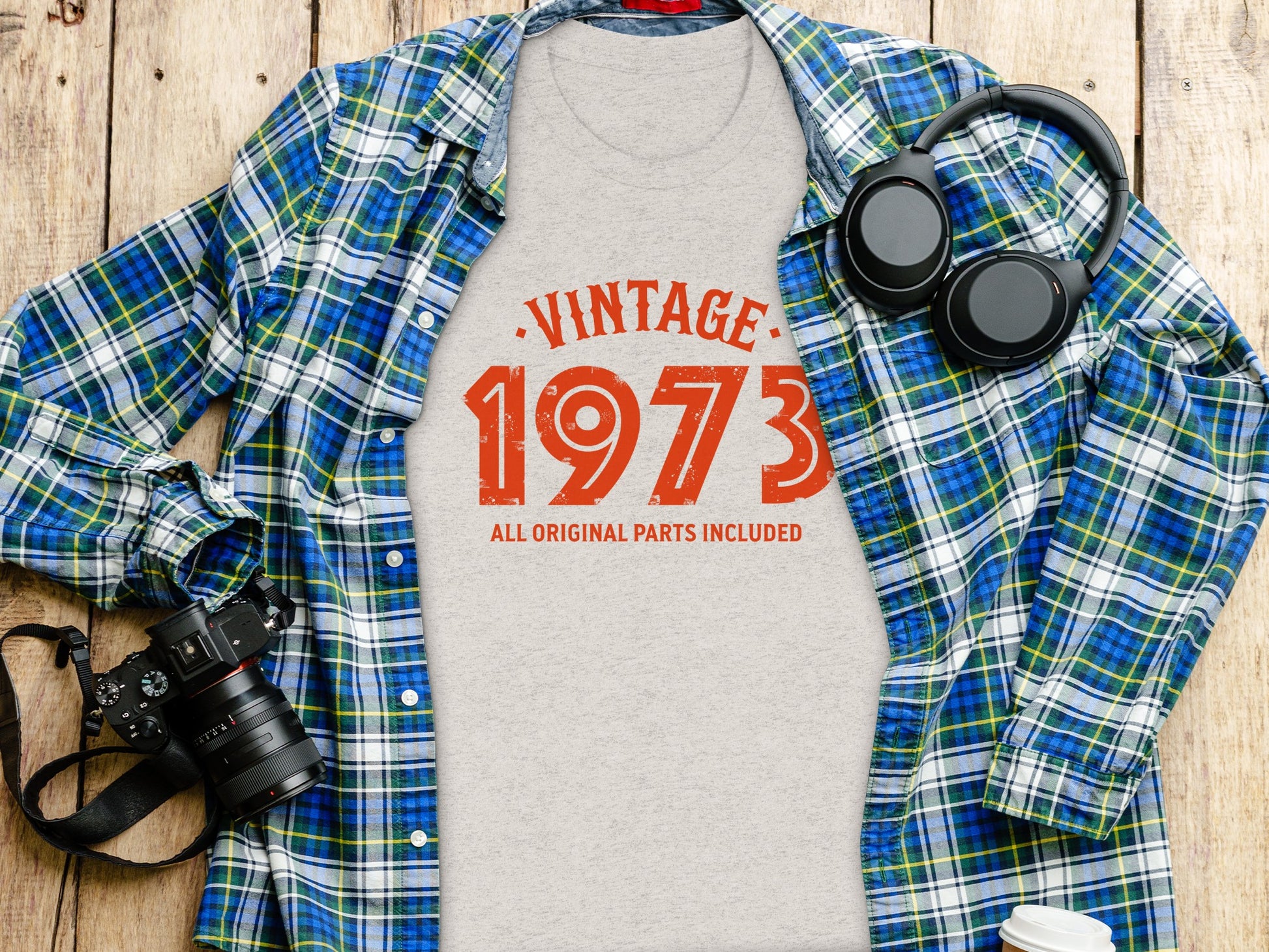 Vintage 1973 All Original Parts Included Shirt