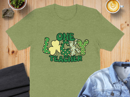 One Lucky Teacher St. Patrick's Day Shirt