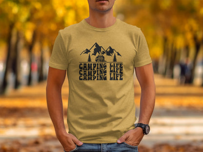 Camping Life Camping Life Camping Life T-Shirt T-Shirt - Outdoor & Adventure Collection - Mile Marker 16 Gear by Cloud 16 Clothing Co.