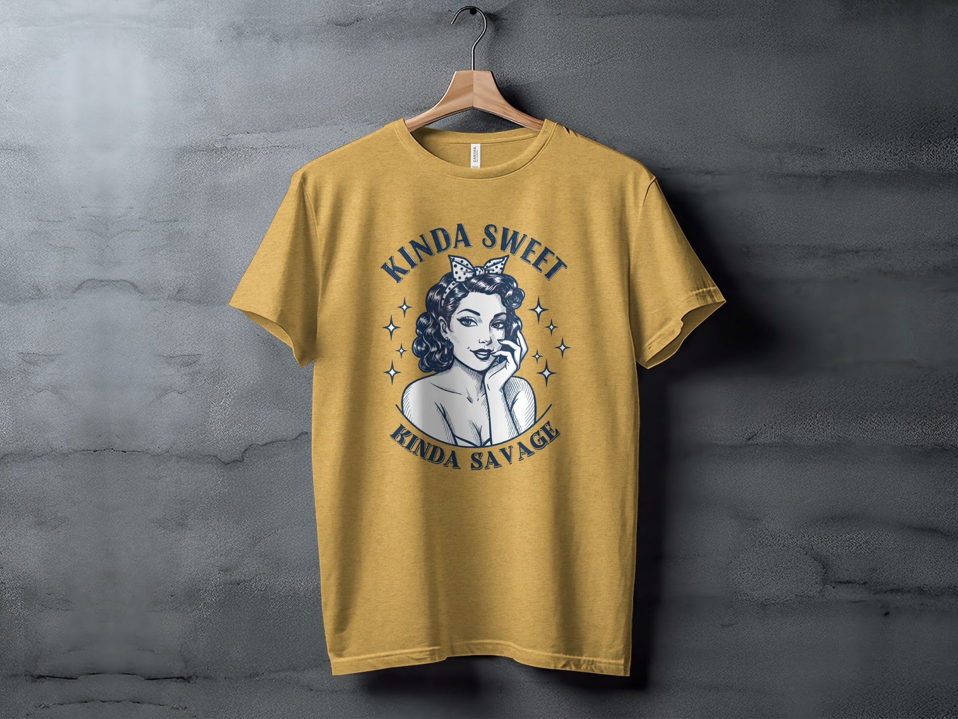 Kinda Sweet Kinda Savage Graphic T-Shirt Product