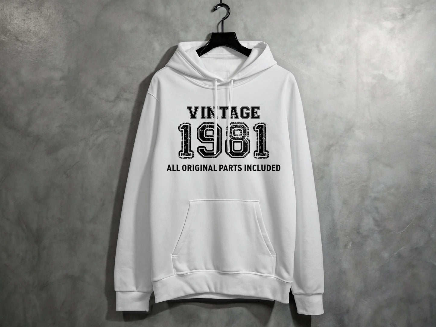 Vintage 1981 All Original Parts Included Hoodie