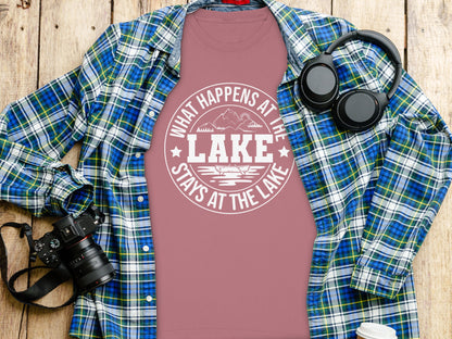 What Happens At The Lake Stays At The Lake T-shirt