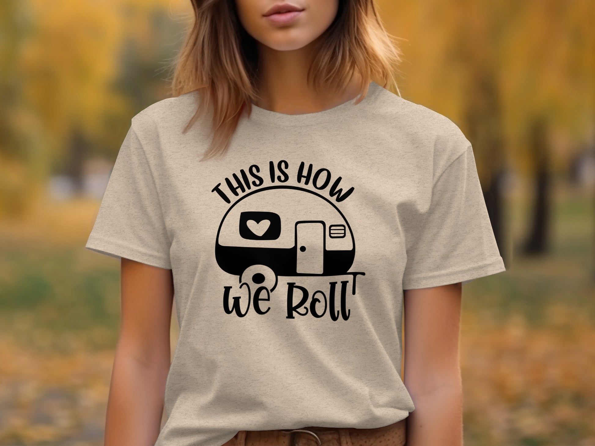 This is How We Roll Camper Graphic For Adventurers T-Shirt T-Shirt - Outdoor & Adventure Collection - Mile Marker 16 Gear by Cloud 16 Clothing Co.