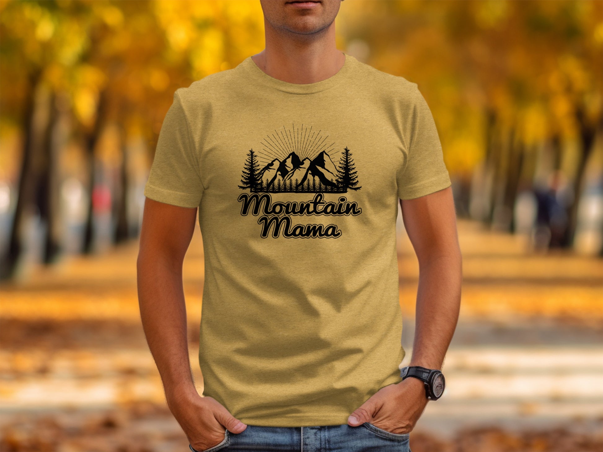 Mountain Mama Adventure Design Ideal Mother's Day T-Shirt T-Shirt - Outdoor & Adventure Collection - Mile Marker 16 Gear by Cloud 16 Clothing Co.
