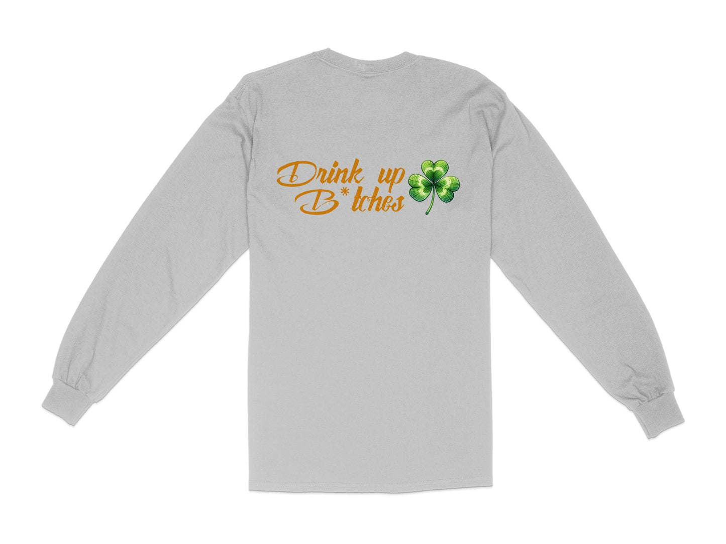 Scrappy Malone's Bar, Bar Logo Art, Irish Bar Sign, Shamrock Design, St Patricks Day Gift, Lucky Charm Bar Decor T-Shirt - Scrappy Malone's Bar 100-Proof Humor - Cloud 16 Clothing Co.