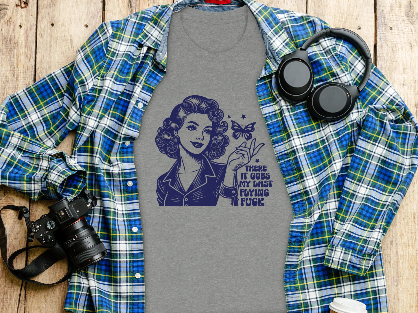 There It Goes My Last Flying F*** Graphic T-Shirt