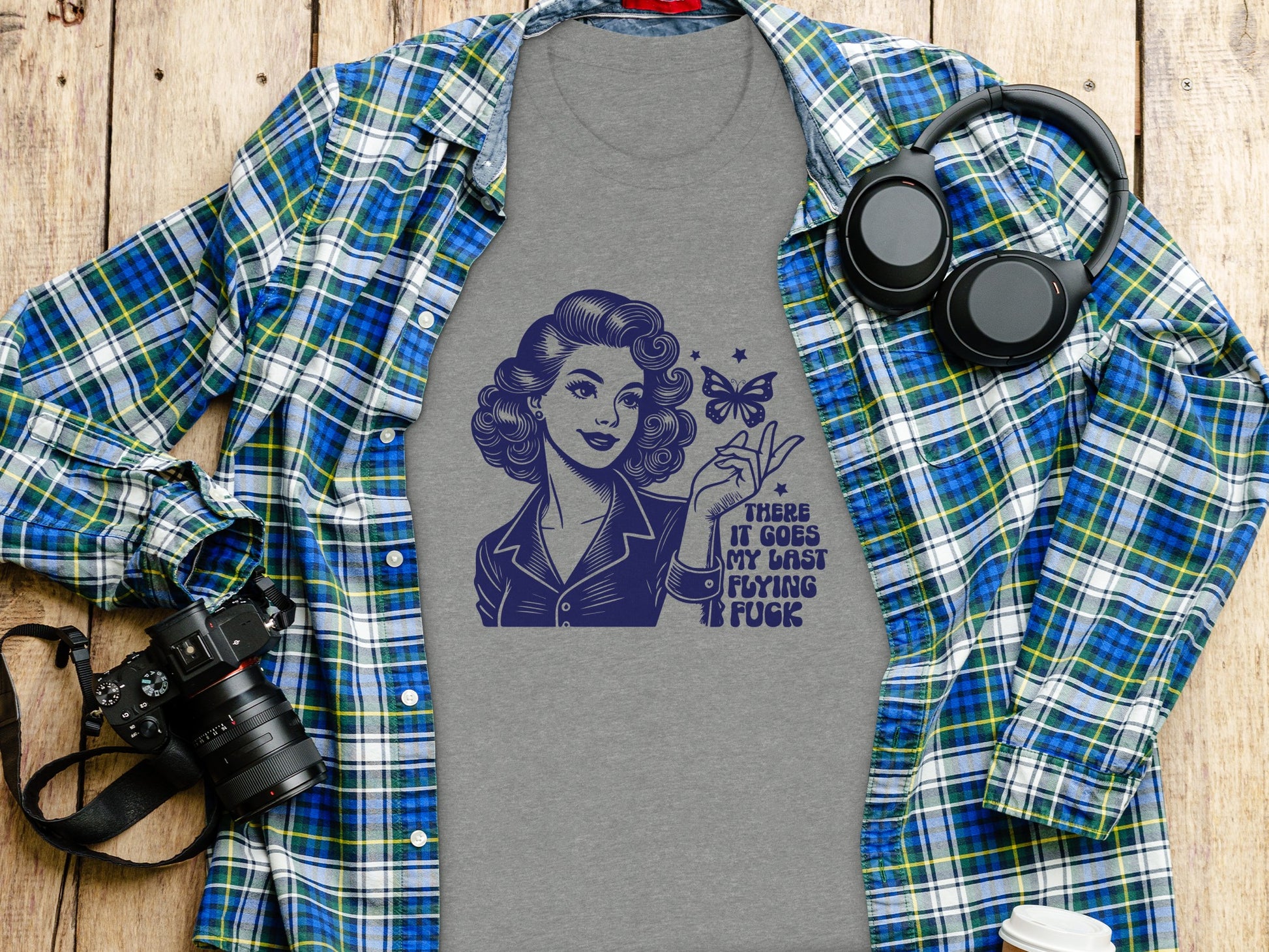 There It Goes My Last Flying F*** Graphic T-Shirt