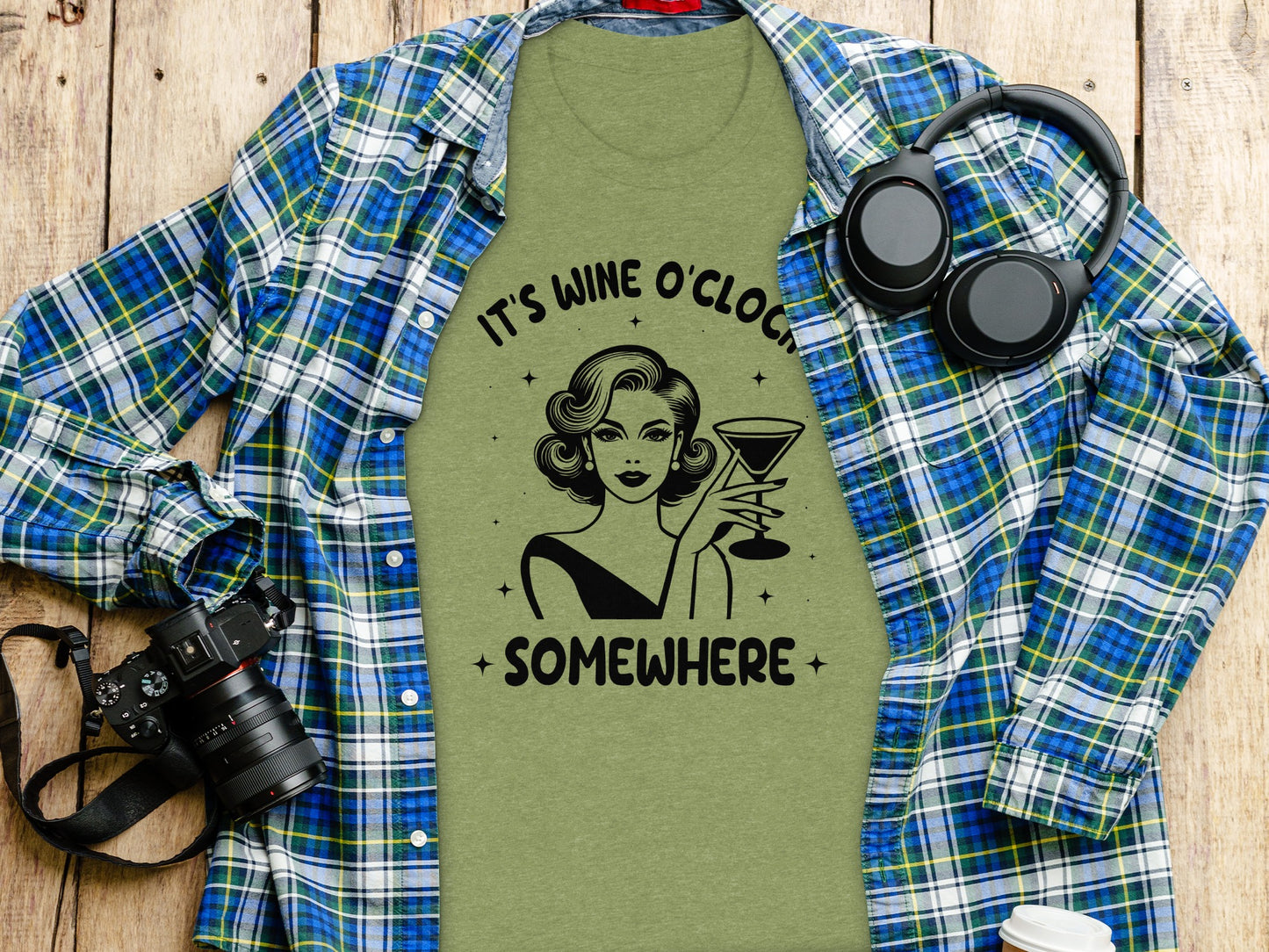 It's Wine O'clock Somewhere Women's T-Shirt