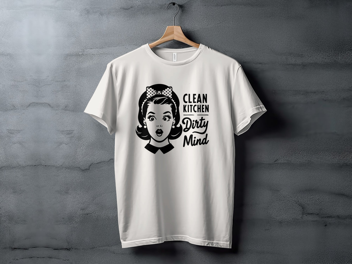 Clean Kitchen Dirty Mind Graphic T-shirt