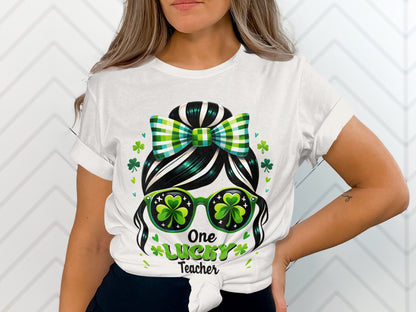 One Lucky Teacher St. Patrick's Day T-Shirt