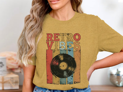 Retro Vibes Graphic Vintage Style T-Shirt