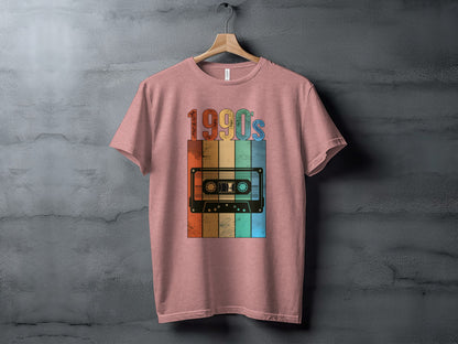 Vintage 1990s Cassette Tape Graphic T-Shirt Product