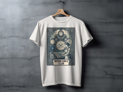Weird Girls Club Steampunk Inventor T-Shirt - Black Label Series