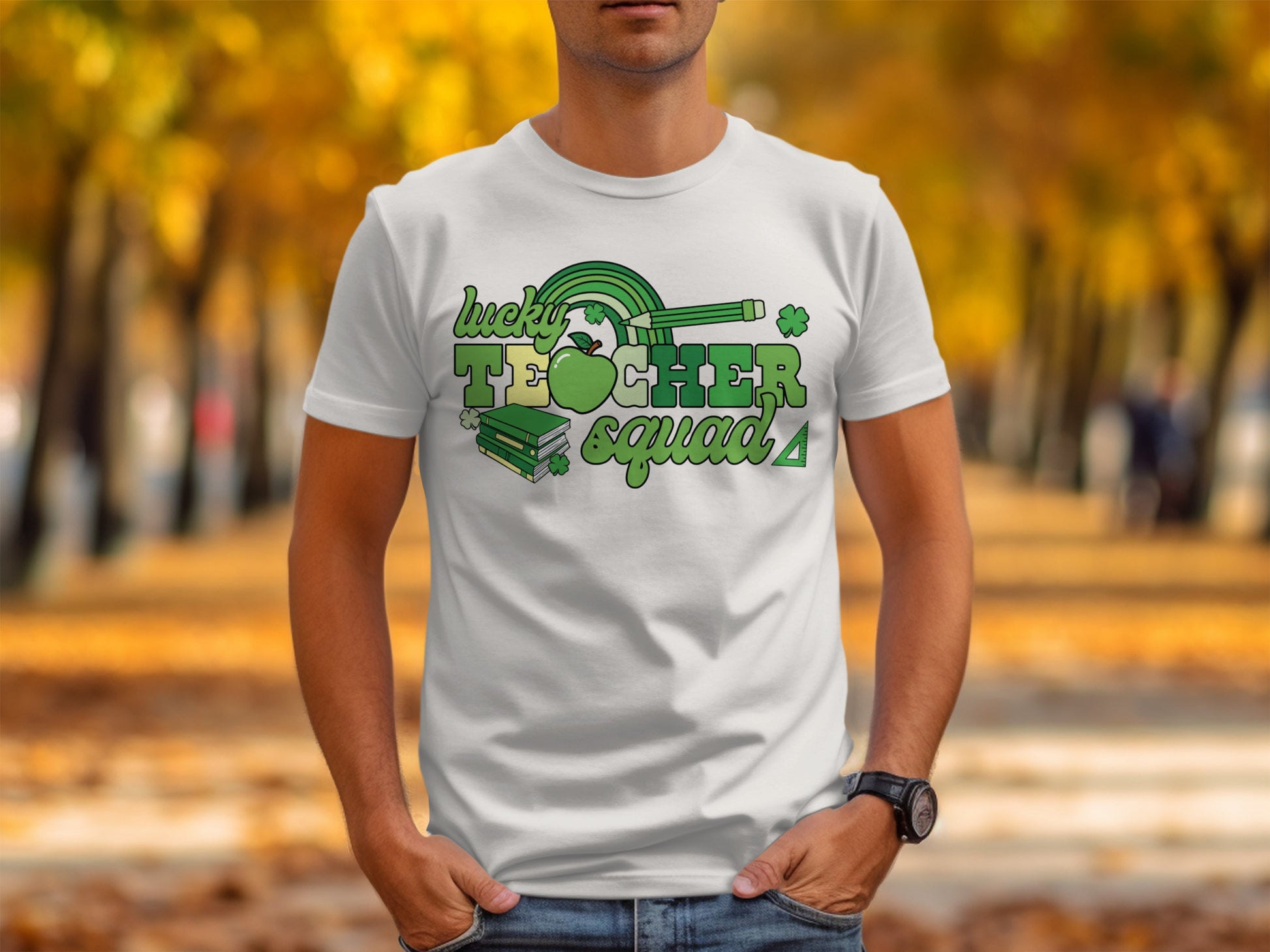 Lucky Teacher Squad St. Patrick's Day Themed Shirt