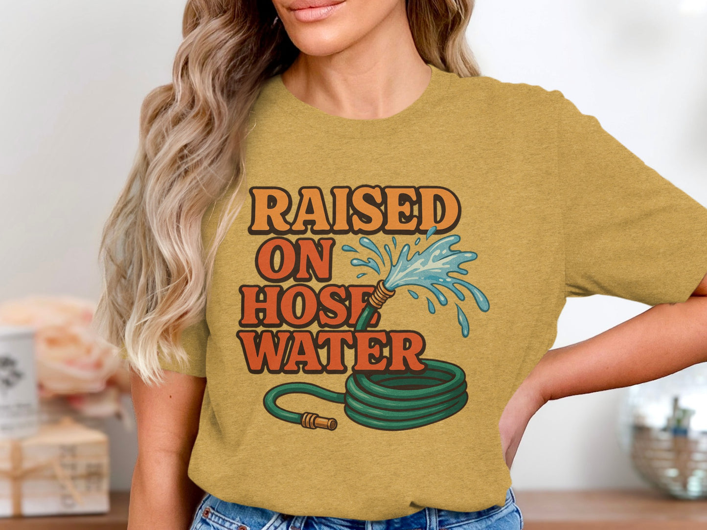 Raised On Hose Water Graphic Tee Shirt