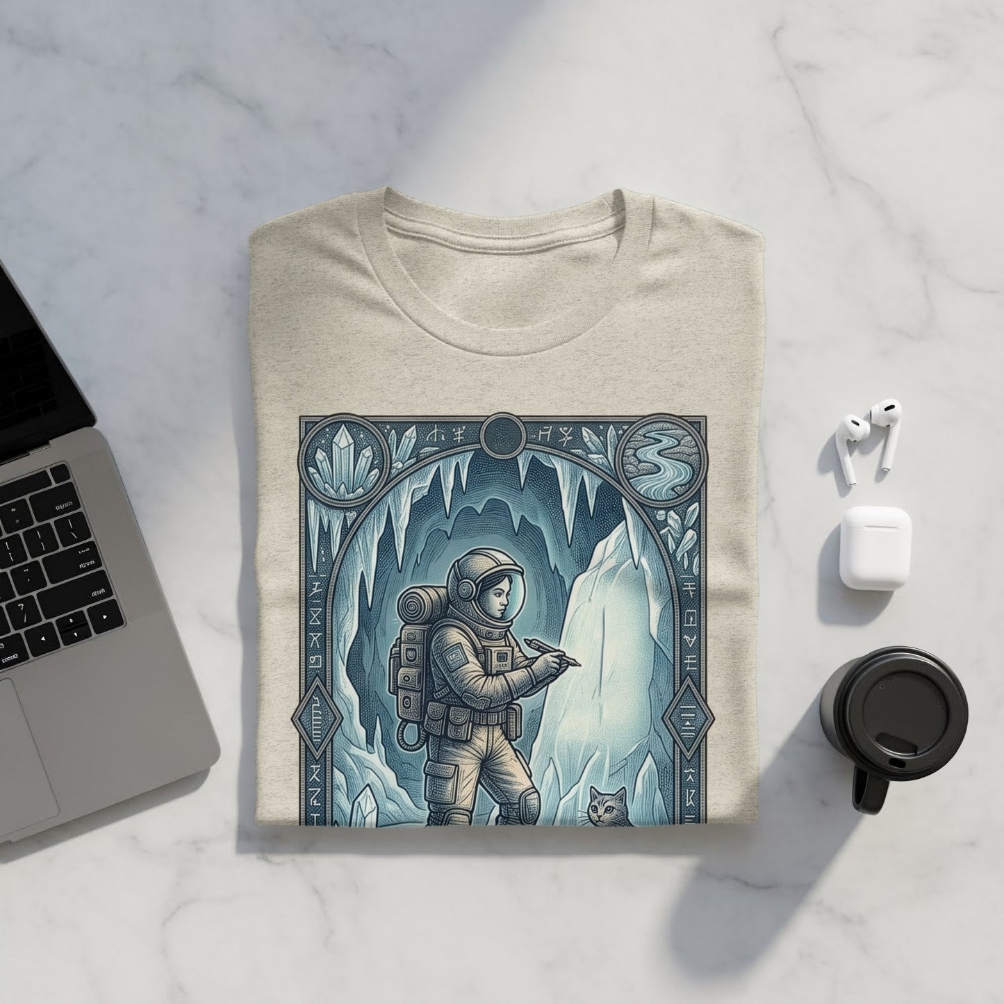 Weird Girls Club Cosmic Explorer T-Shirt - Black Label Series