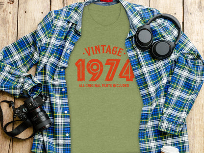 Vintage 1974 All Original Parts Included Shirt