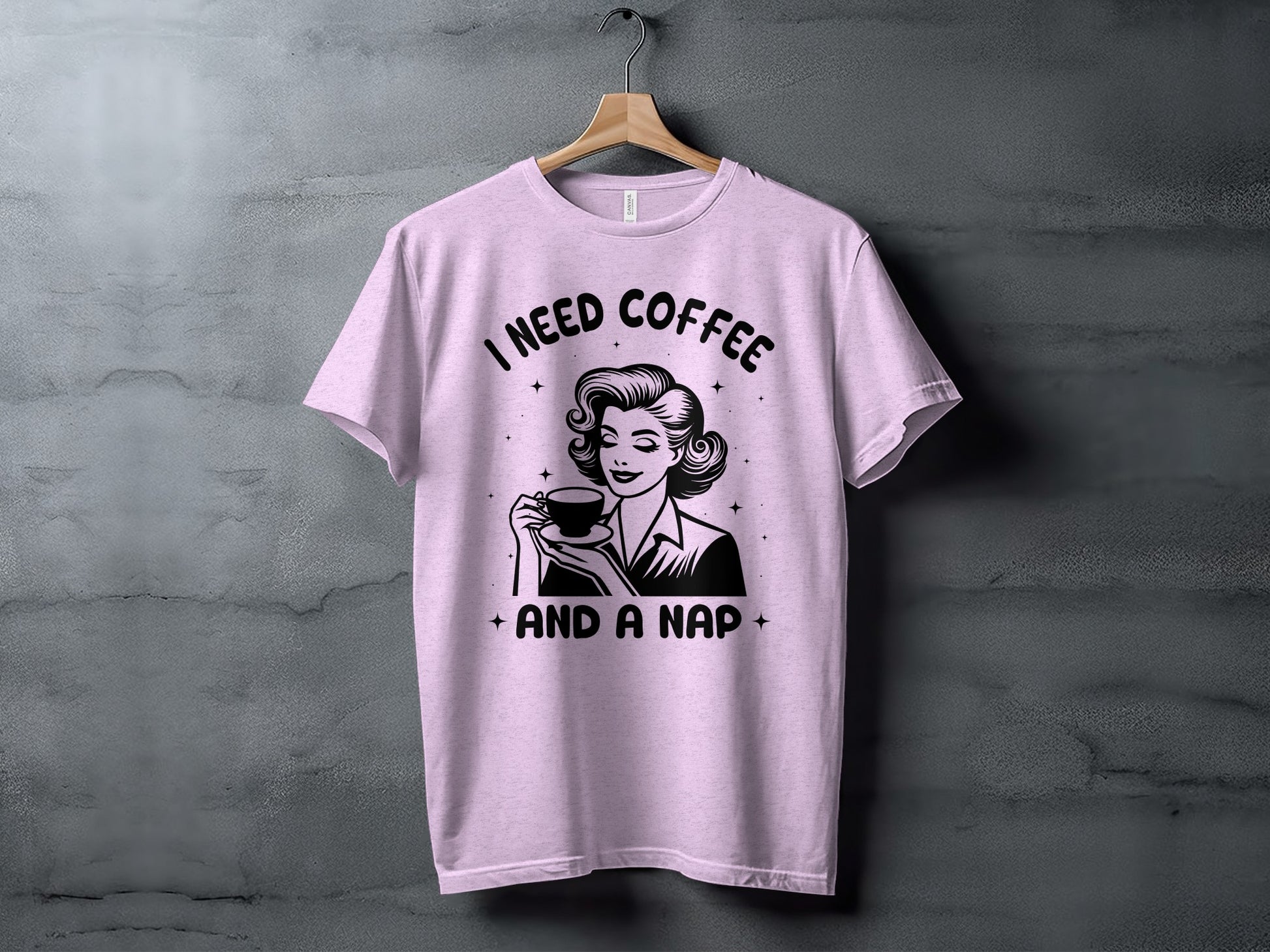 I Need Coffee and A Nap Graphic Tee Shirt