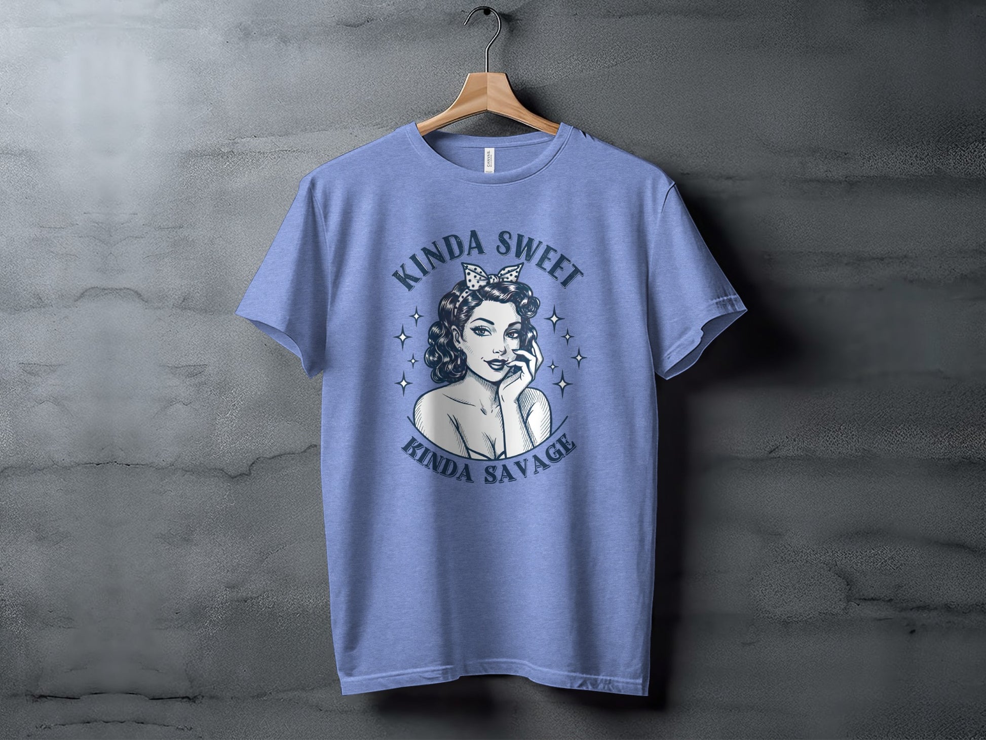 Kinda Sweet Kinda Savage Graphic Tee Shirt