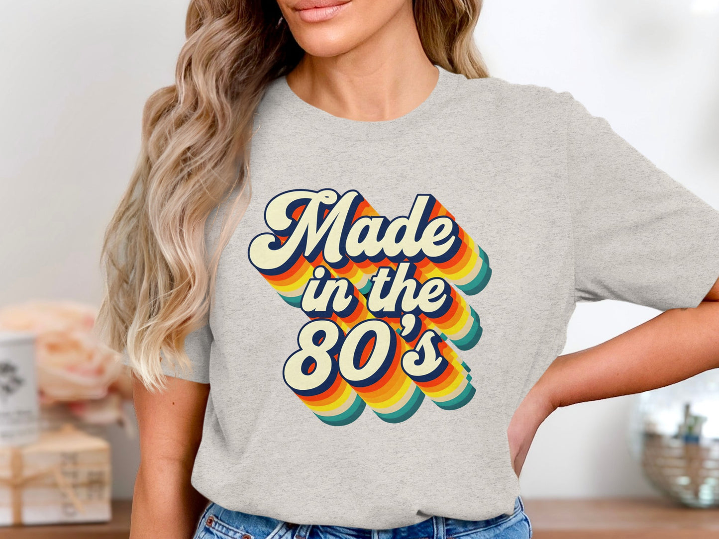 Retro Made In The 80's Graphic Tee Shirt