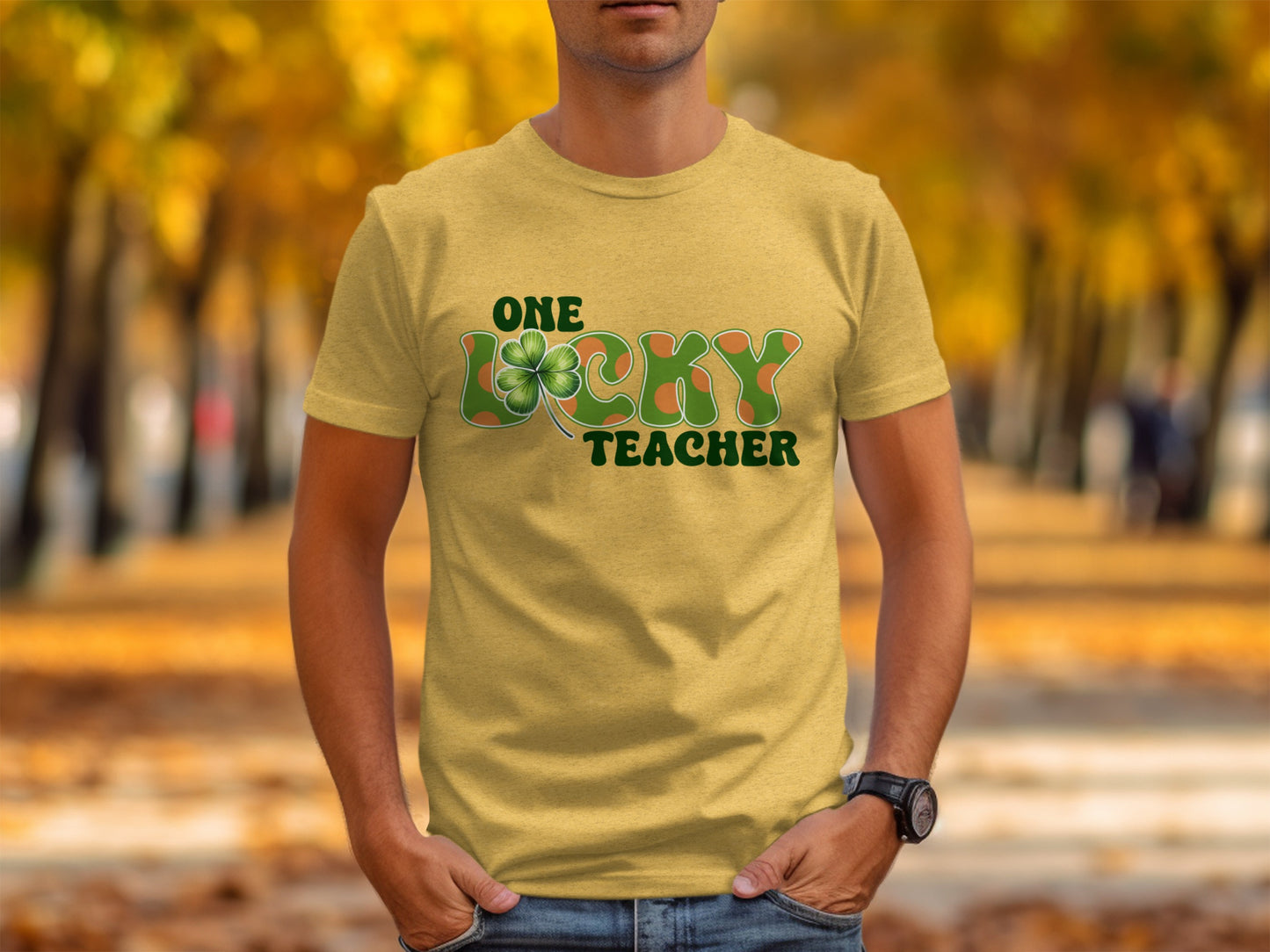 One Lucky Teacher Shirt for Celebrating St. Patrick's Day