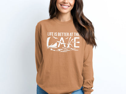 Life Is Better At The Lake Graphic Sweatshirt Product