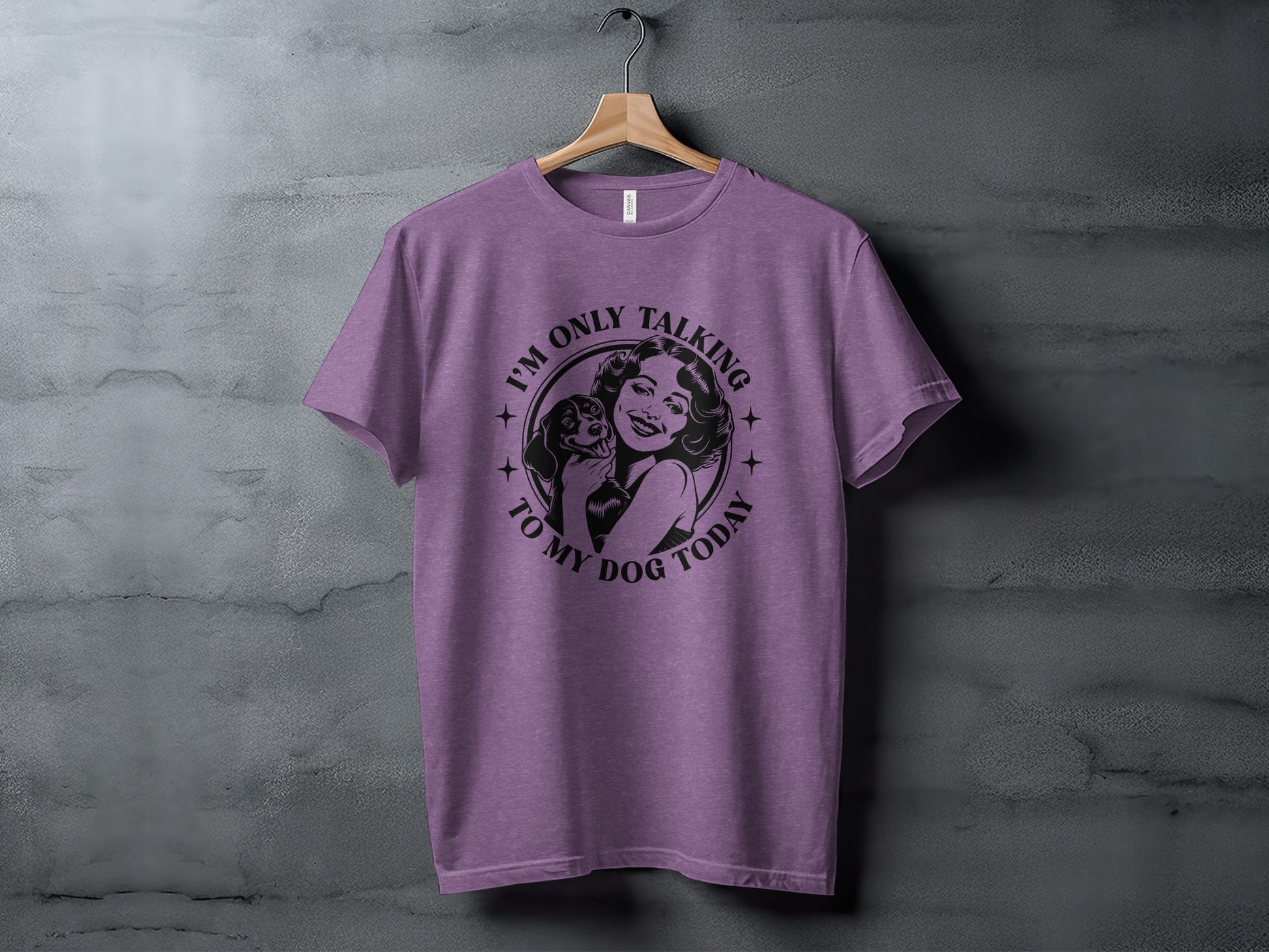 I'm Only Talking To My Dog Today Graphic Shirt
