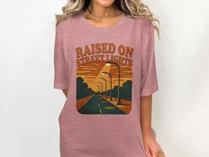 Raised On Street Lights Graphic T-Shirt Product
