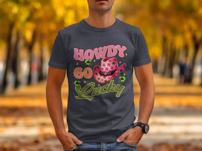 Howdy Go Lucky T-Shirt for Festive Celebrations