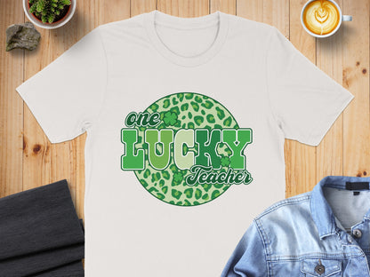 One Lucky Teacher St. Patrick's Day T-Shirt