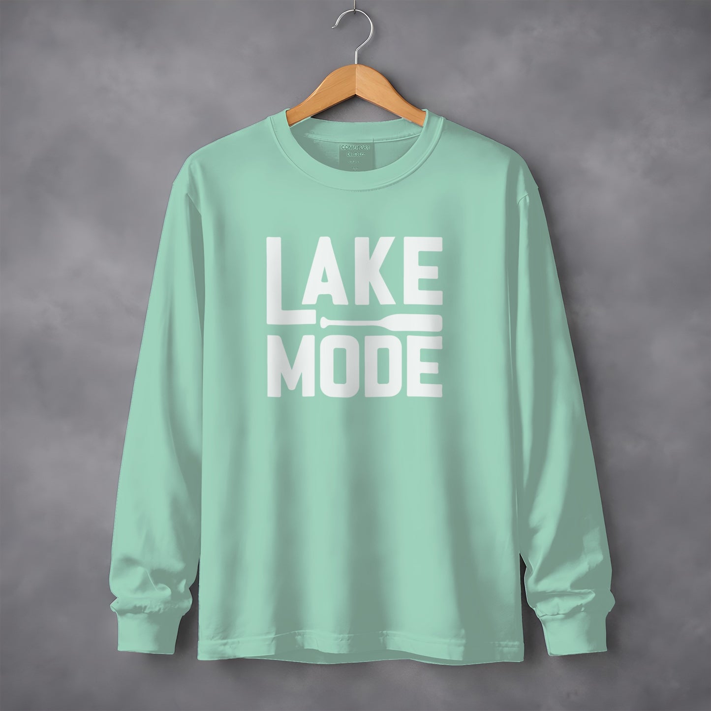 Lake Mode Long Sleeve Tee for Casual Wear