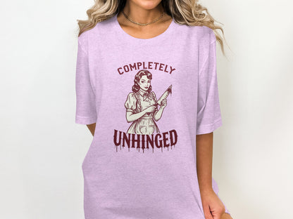 Completely Unhinged Graphic Tee Oversized Shirt