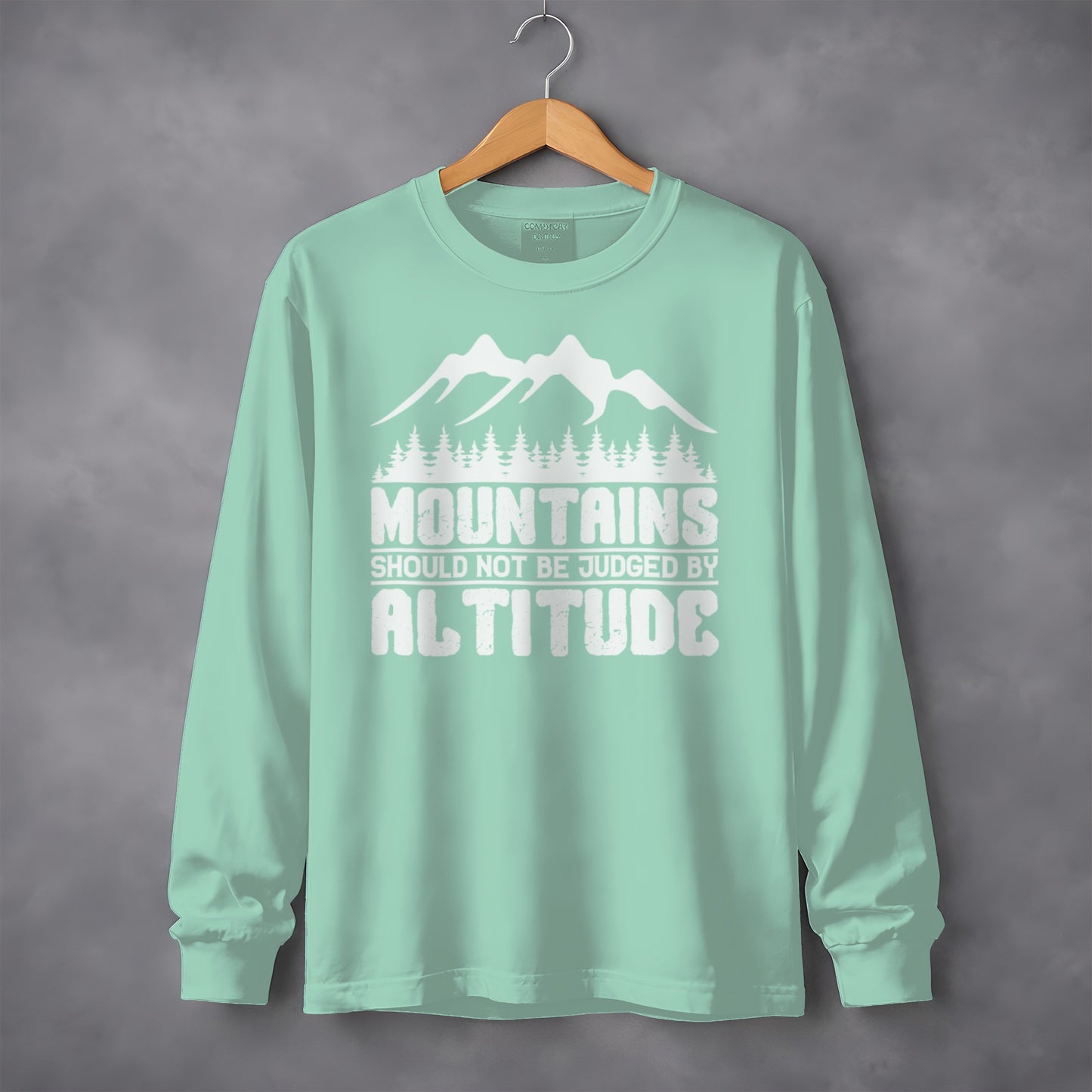 Mountains Should Not Be Judged By Altitude Shirt